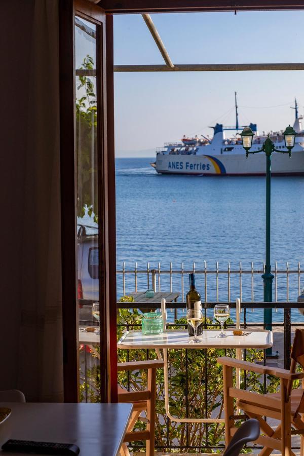 Notos Sea Front Apartment Глосса Екстер'єр фото